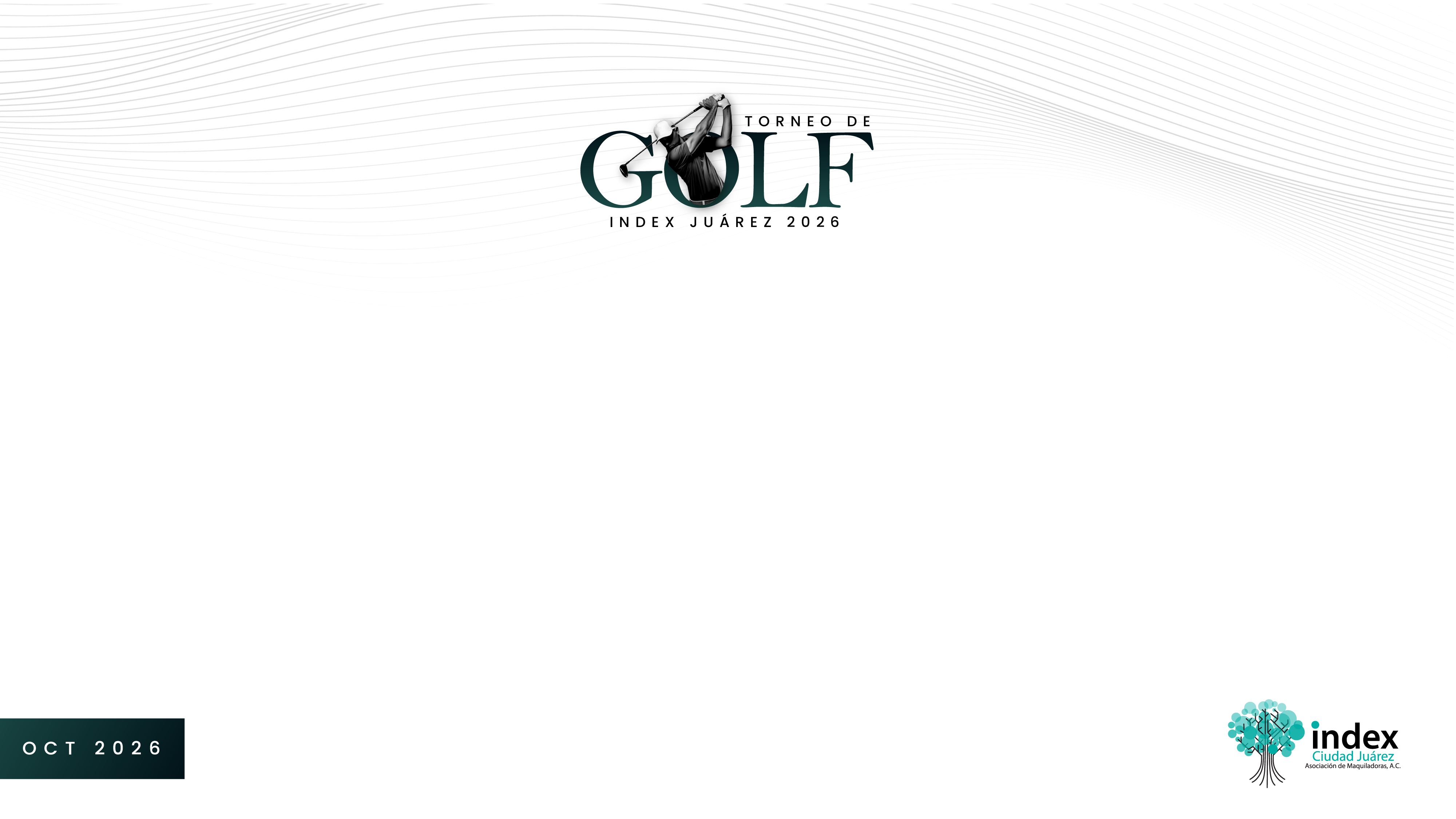Identidad del Torneo de Golf Index Juárez 2026